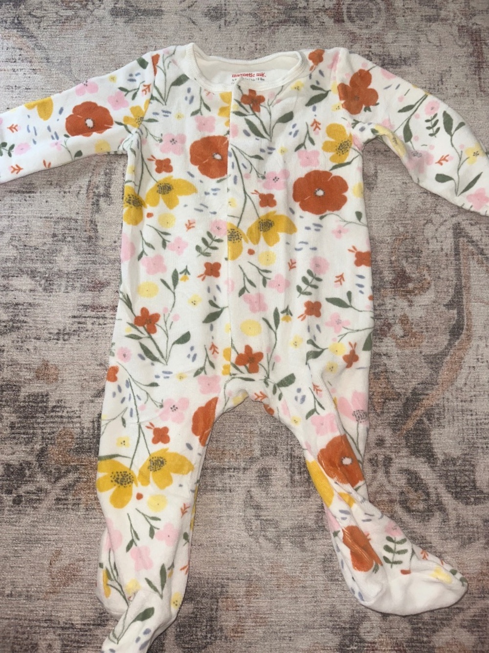 Magnetic Me Posie Floral Onesie